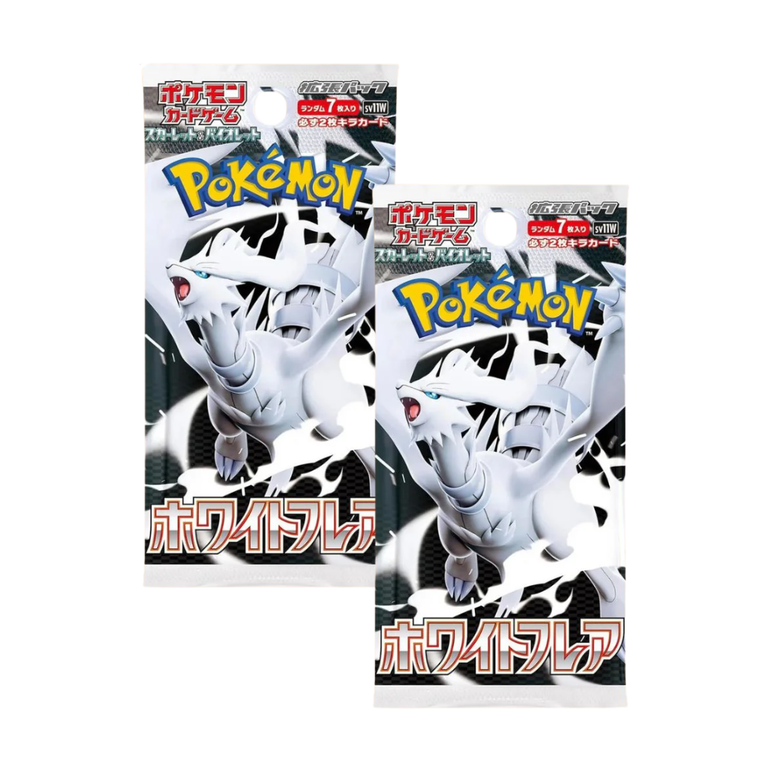 Pokémon Scarlet & Violet: White Flare Booster Pack (Japansk)