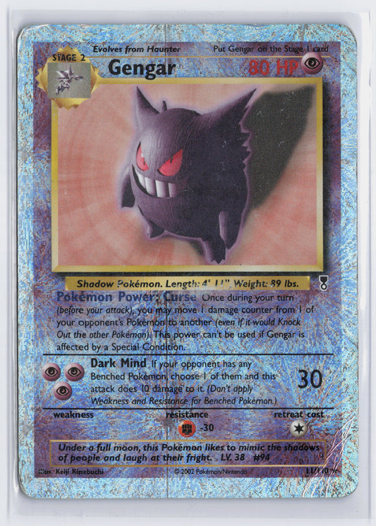 Gengar Reverse Holo - #11/110 - Pokémon WOTC - Legendary Collection