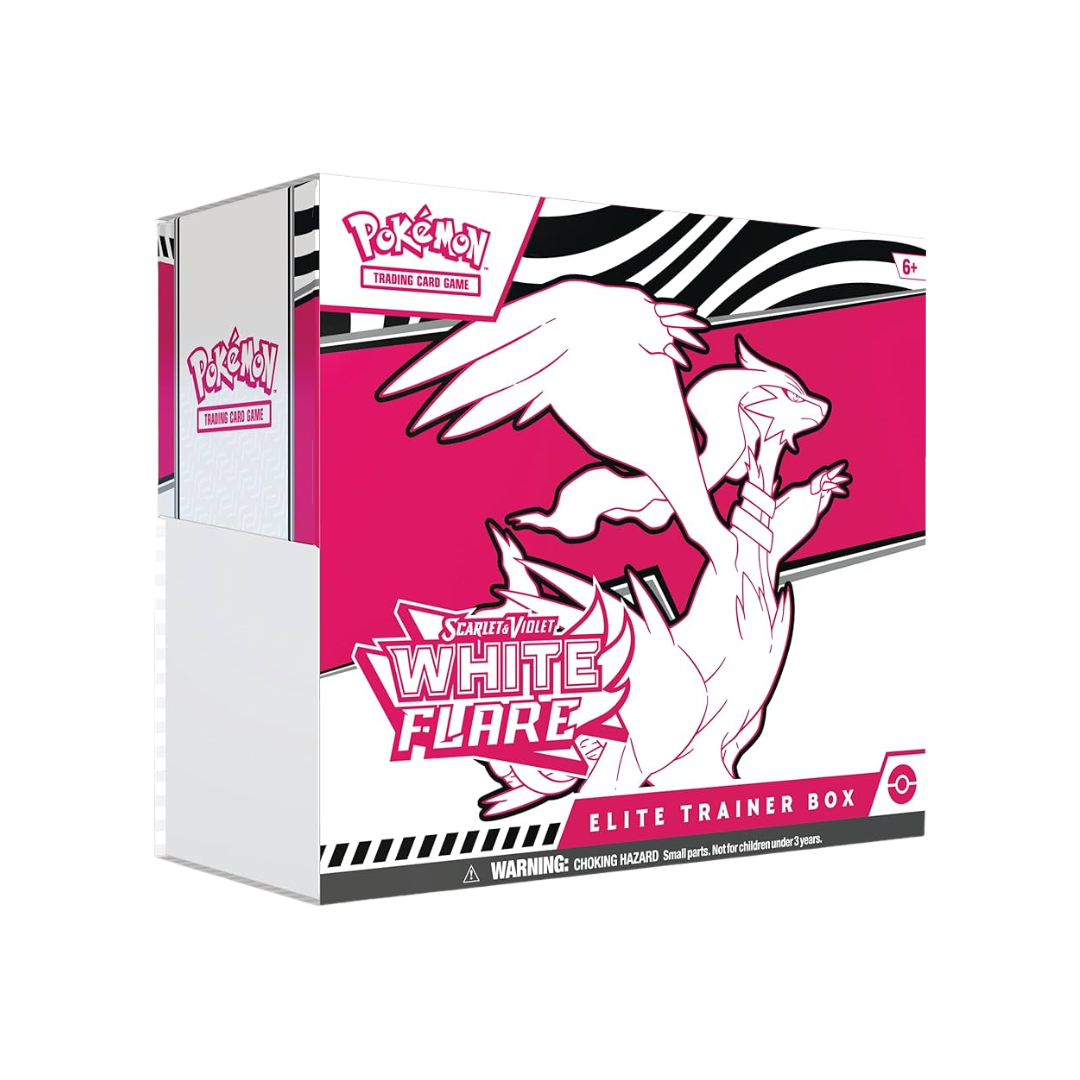 Pokémon Scarlet & Violet: White Flare Elite Trainer Box (ETB) - PokeTalk