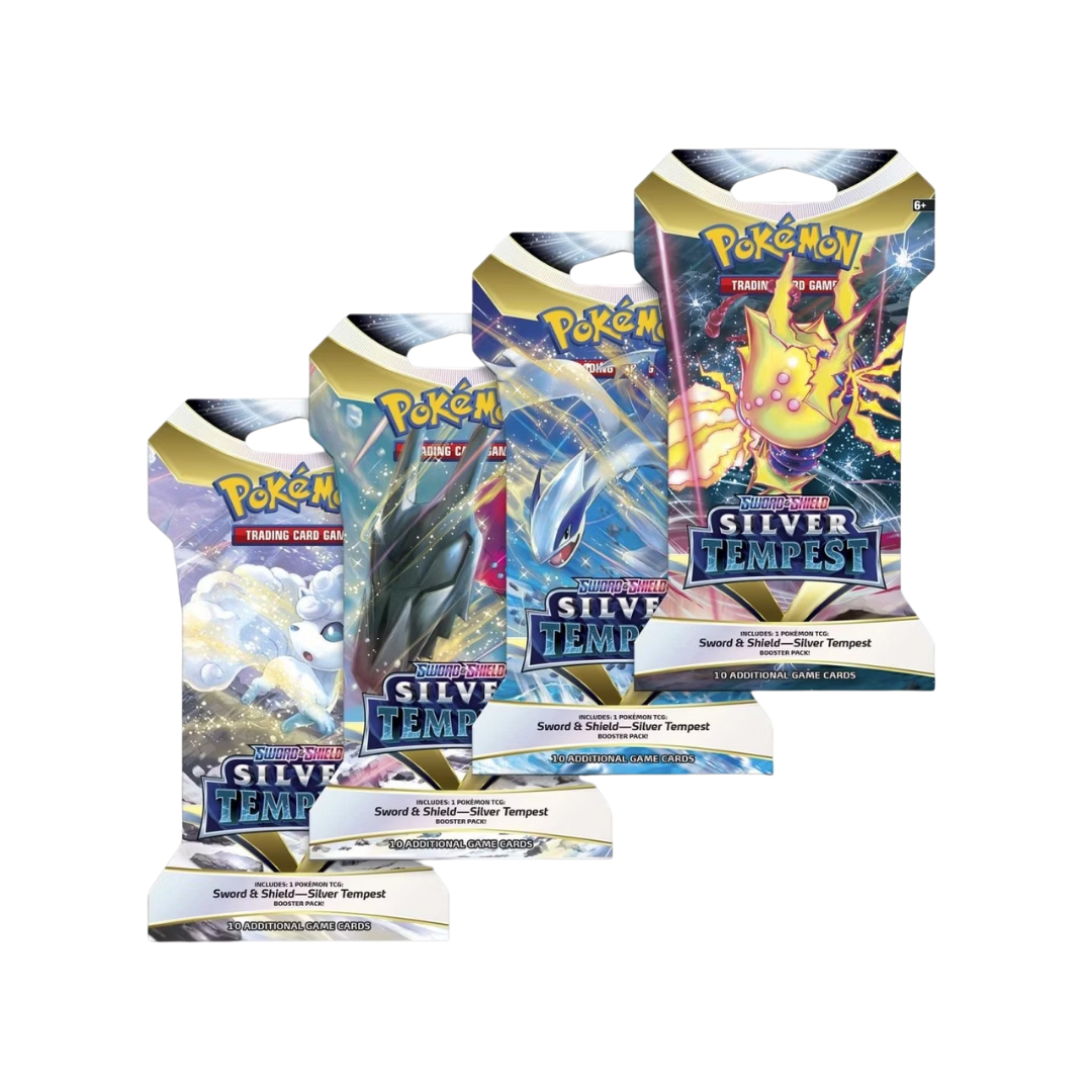 Pokémon Sword & Shield: Silver Tempest Sleeved Booster