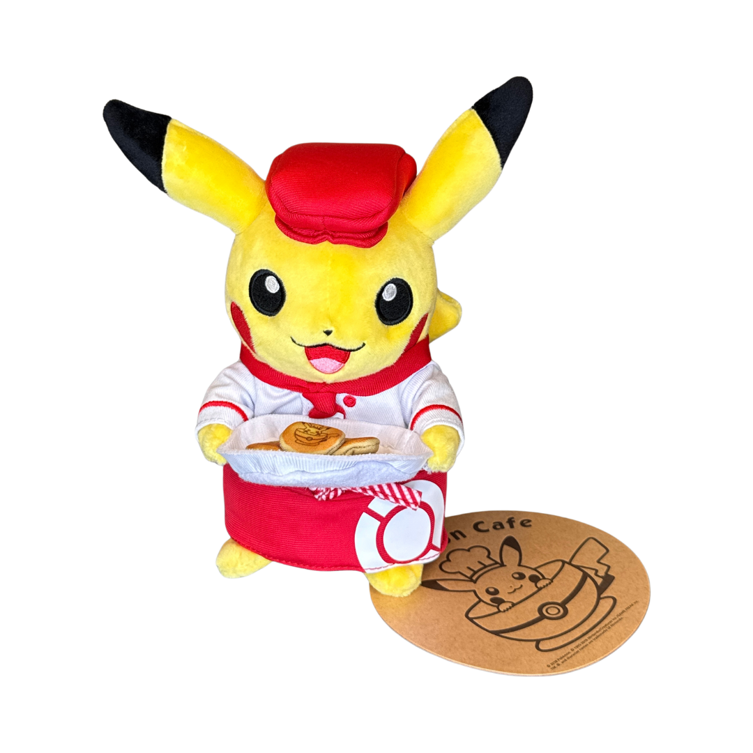 Pokémon TCG Plushie: Pikachu Café Edition - Red