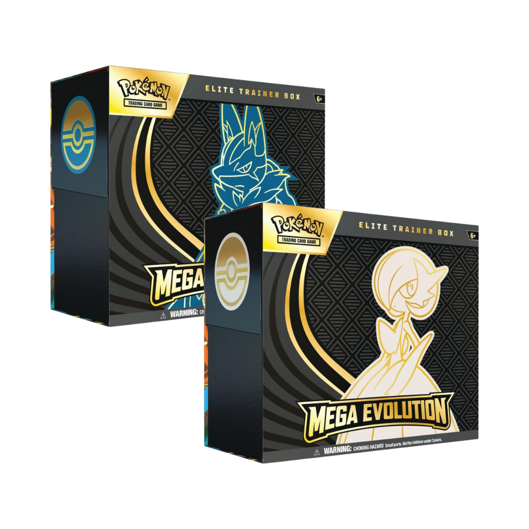 Pokémon Mega Evolution: Base Elite Trainer Box - Pokémonkort Hos PokeTalk