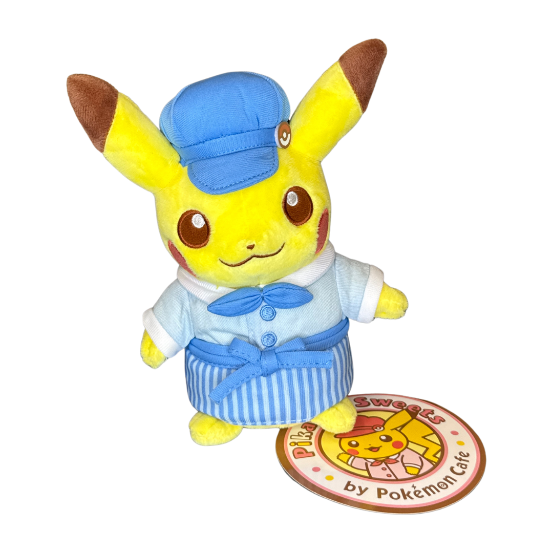 Pokémon TCG Plushie: Pikachu Café Edition - Blue