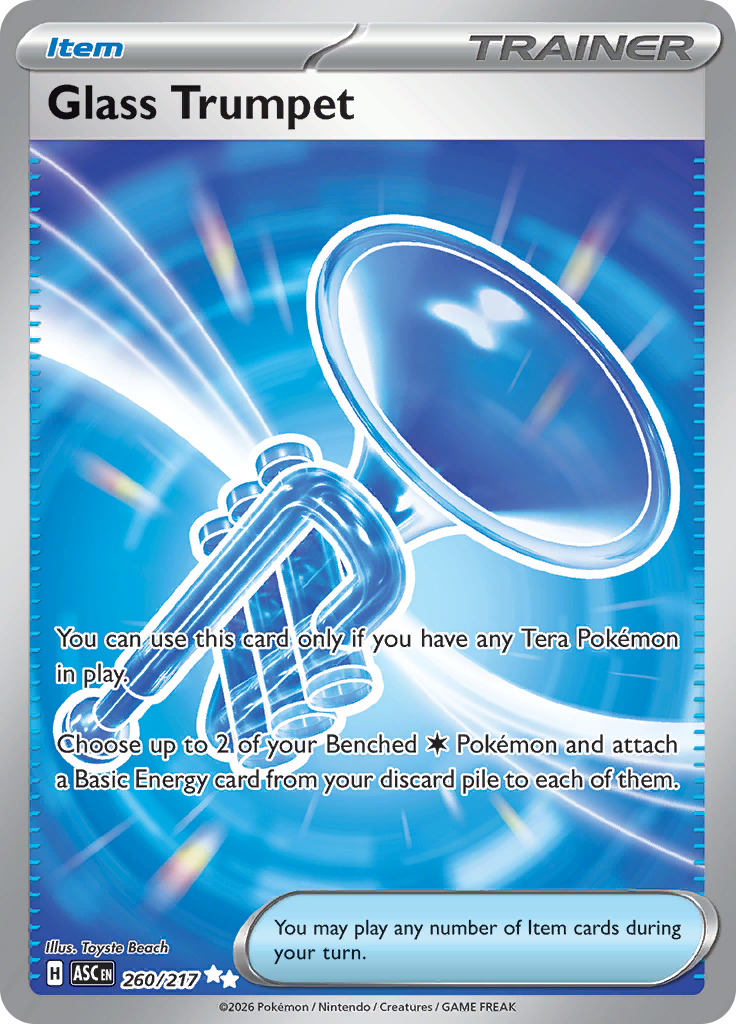 Glass Trumpet - #260/217 - Pokémon Mega Evolution - Ascended Heroes