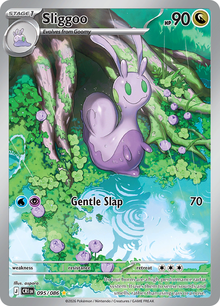 Sliggoo - #095/086 - Pokémon Mega Evolution - Chaos Rising