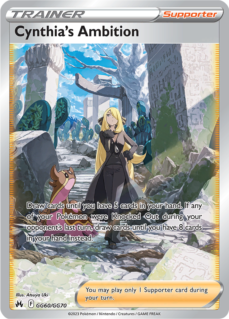 Cynthia's Ambition - #GG60/GG60 - Pokémon Sword & Shield - Crown Zenith