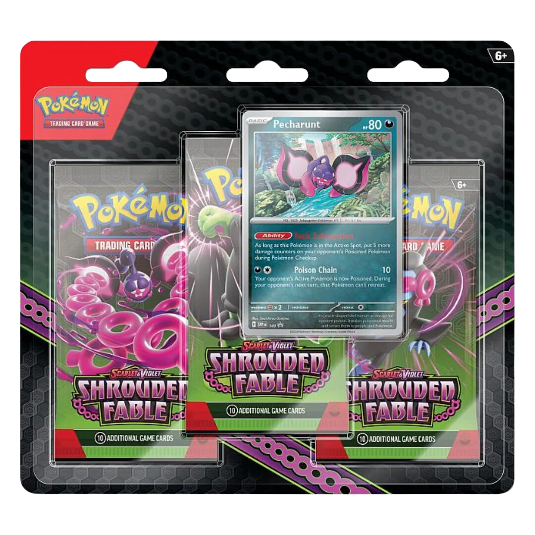Pokémon Scarlet & Violet: Shrouded Fable: 3 Pack-blister