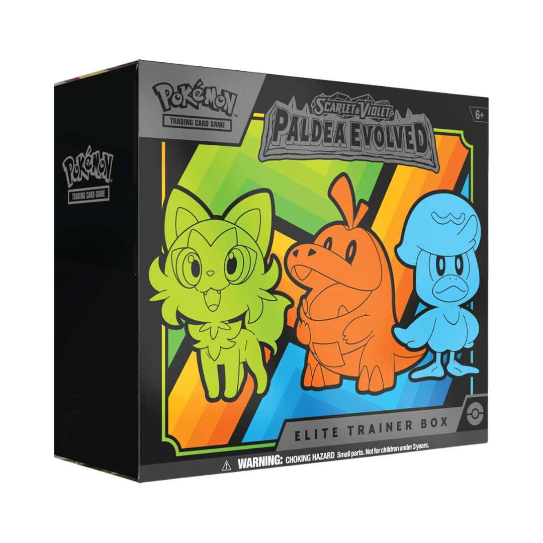 Pokémon Sword & Shield: Paldea Evolved Trainer Box Inkl Plastskydd