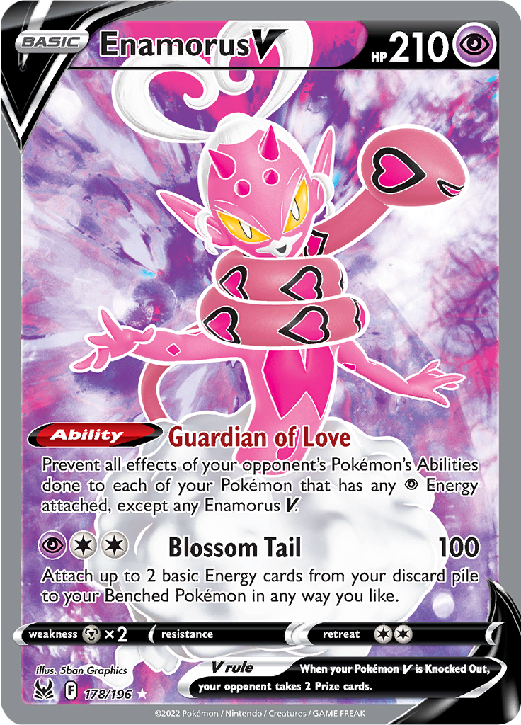 Enamorus V - #178/196 - Pokémon Sword & Shield - Lost Origin