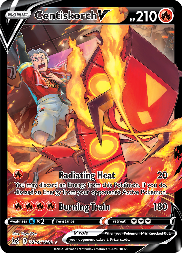 Centiskorch V - #TG14/TG30 - Pokémon Sword & Shield - Lost Origin