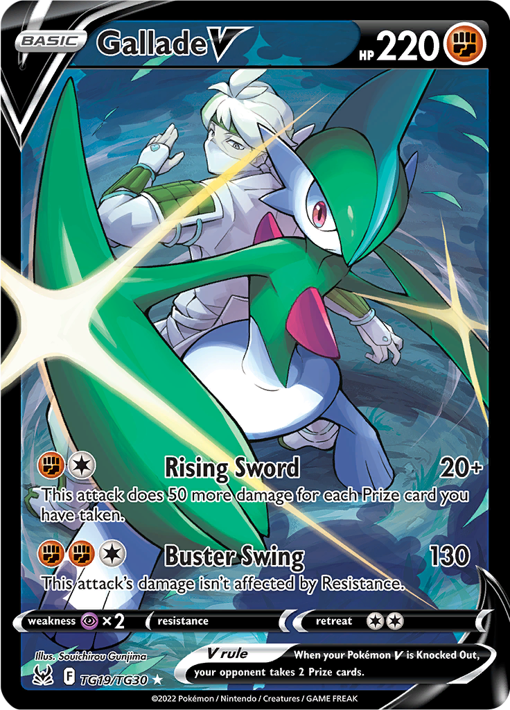 Gallade V - #TG19/TG30 - Pokémon Sword & Shield - Lost Origin