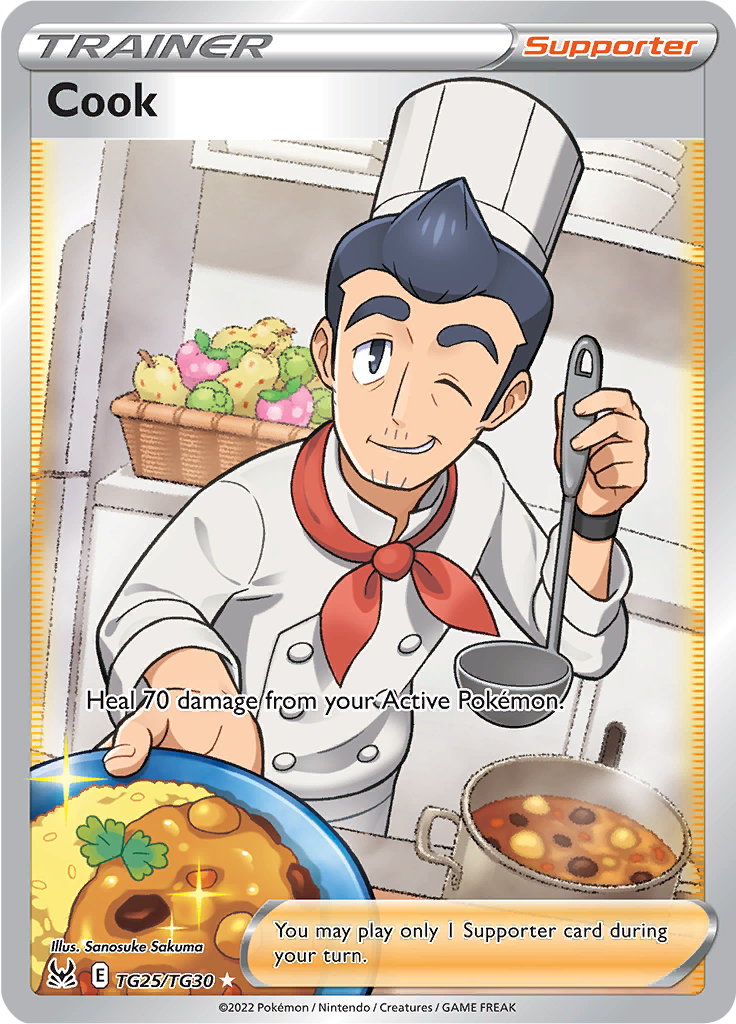 Cook - #TG25/TG30 - Pokémon Sword & Shield - Lost Origin