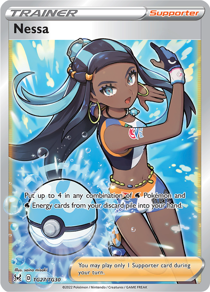 Nessa - #TG27/TG30 - Pokémon Sword & Shield - Lost Origin