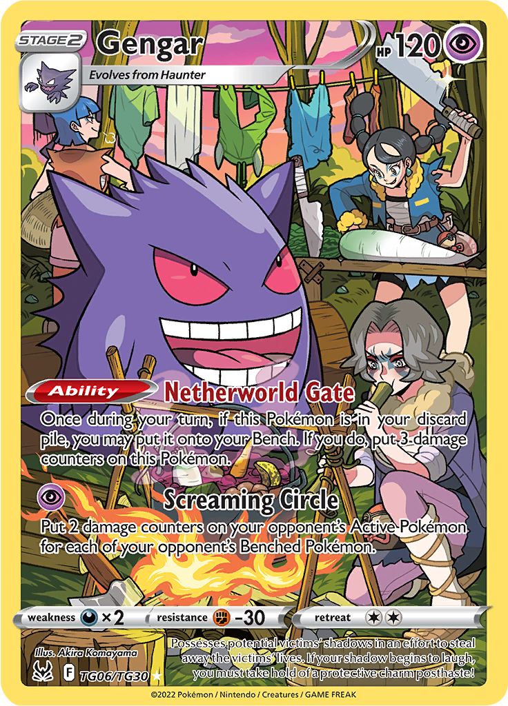 Gengar - #TG6/TG30 - Pokémon Sword & Shield - Lost Origin