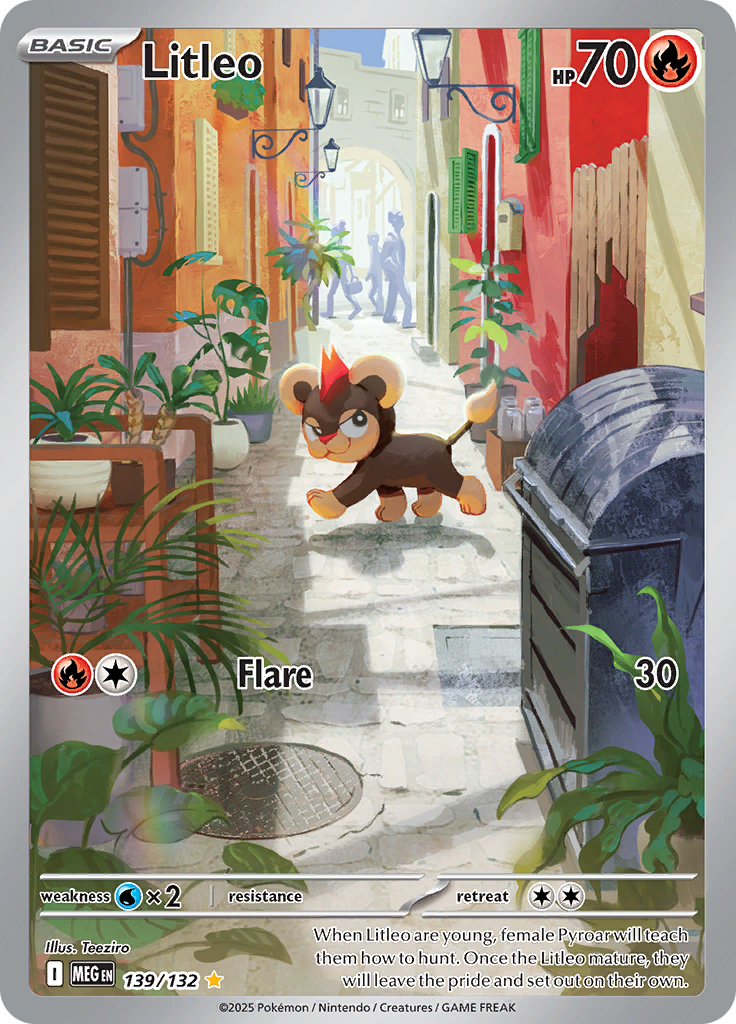 Litleo - #139/132 - Mega Evolution - Base