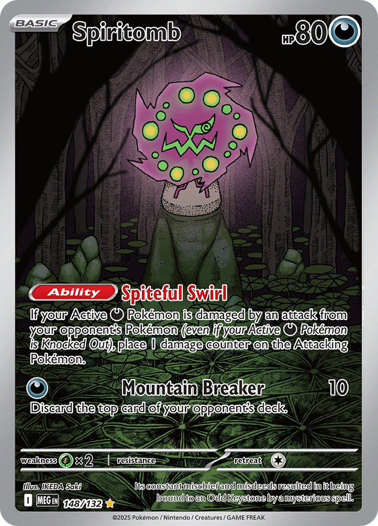 Spiritomb - #148/132 - Mega Evolution - Base