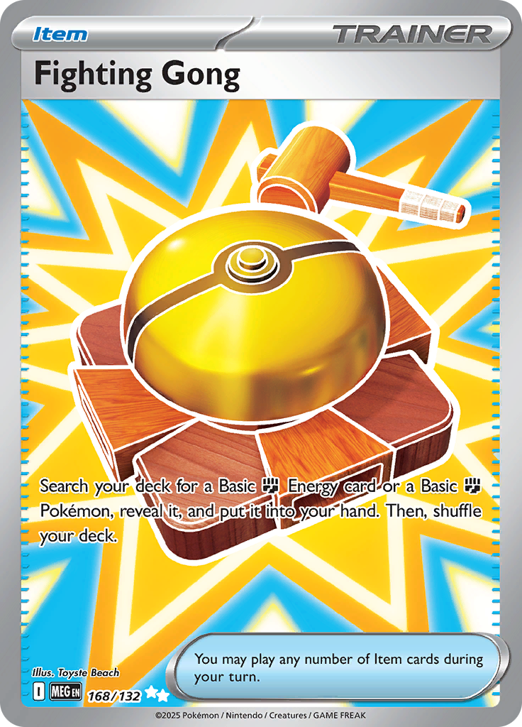 Fighting Gong - #168/132 - Mega Evolution - Base