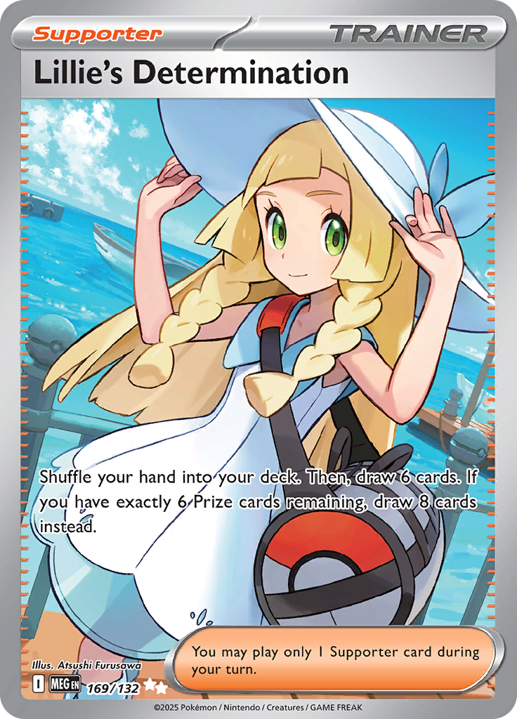 Lillie's Determination - #169/132 - Mega Evolution - Base