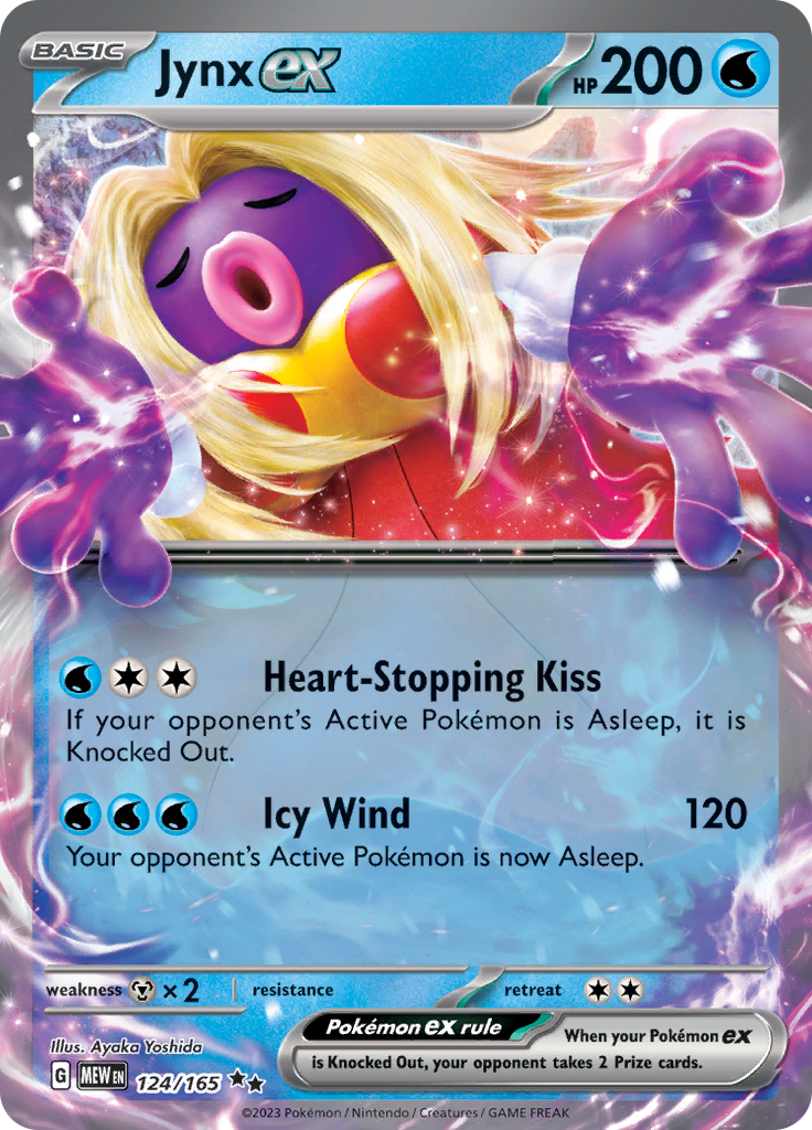 Jynx ex - #124/165 - Pokémon Scarlet & Violet - 151