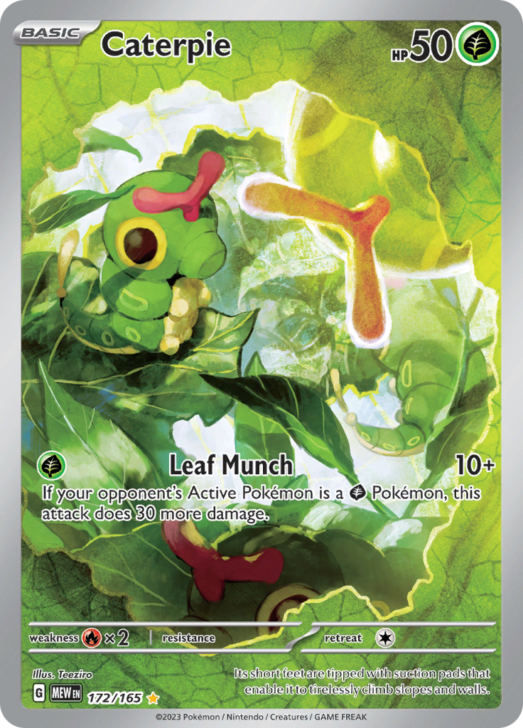 Caterpie - #172/165 - Pokémon Scarlet & Violet - 151