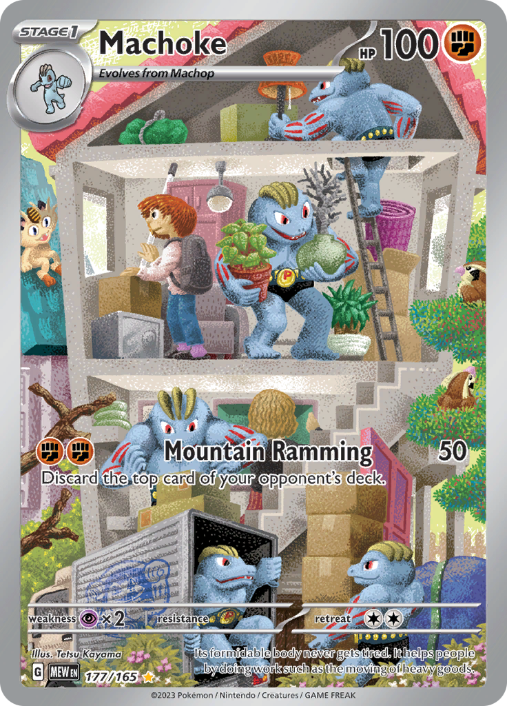 Machoke - #177/165 - Pokémon Scarlet & Violet - 151