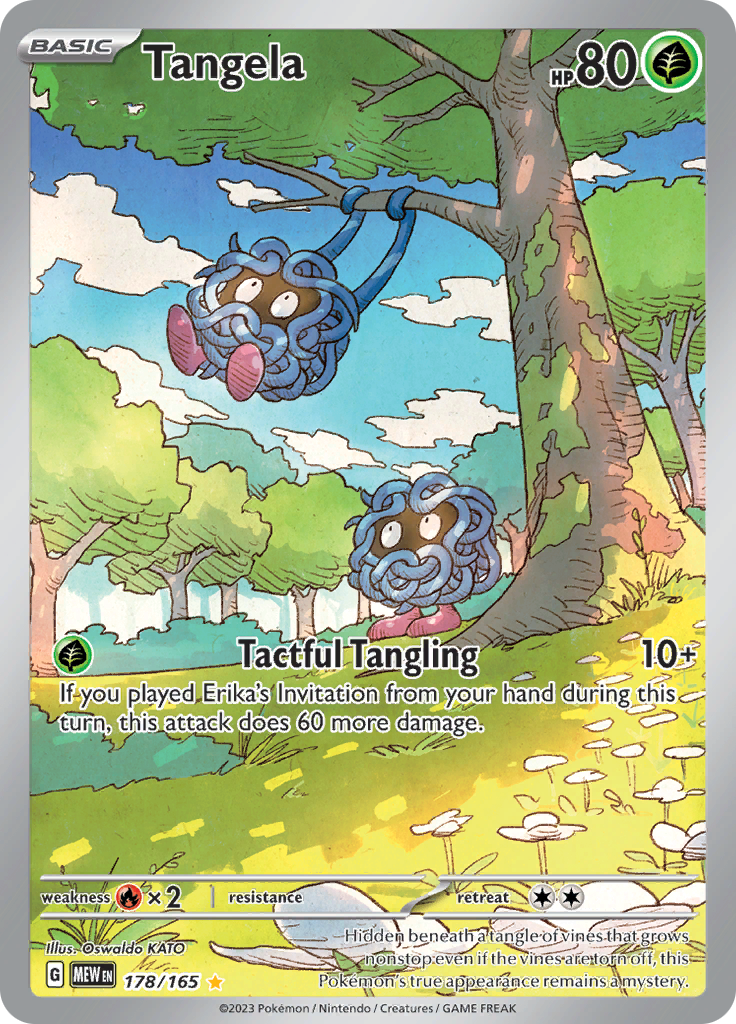 Tangela - #178/165 - Pokémon Scarlet & Violet - 151