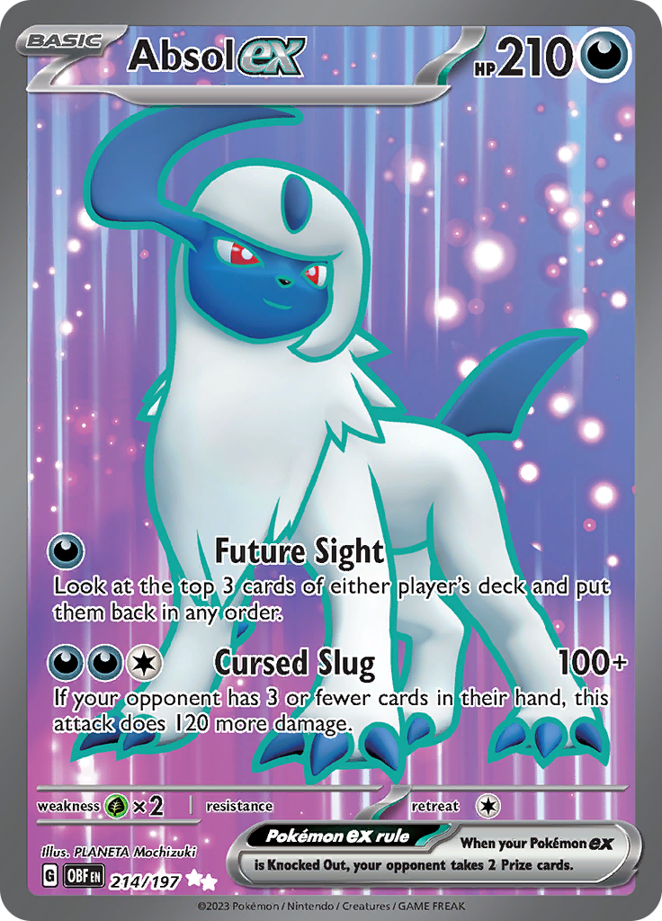 Absol ex - #214/197 - Pokémon Scarlet & Violet - Obsidian Flames