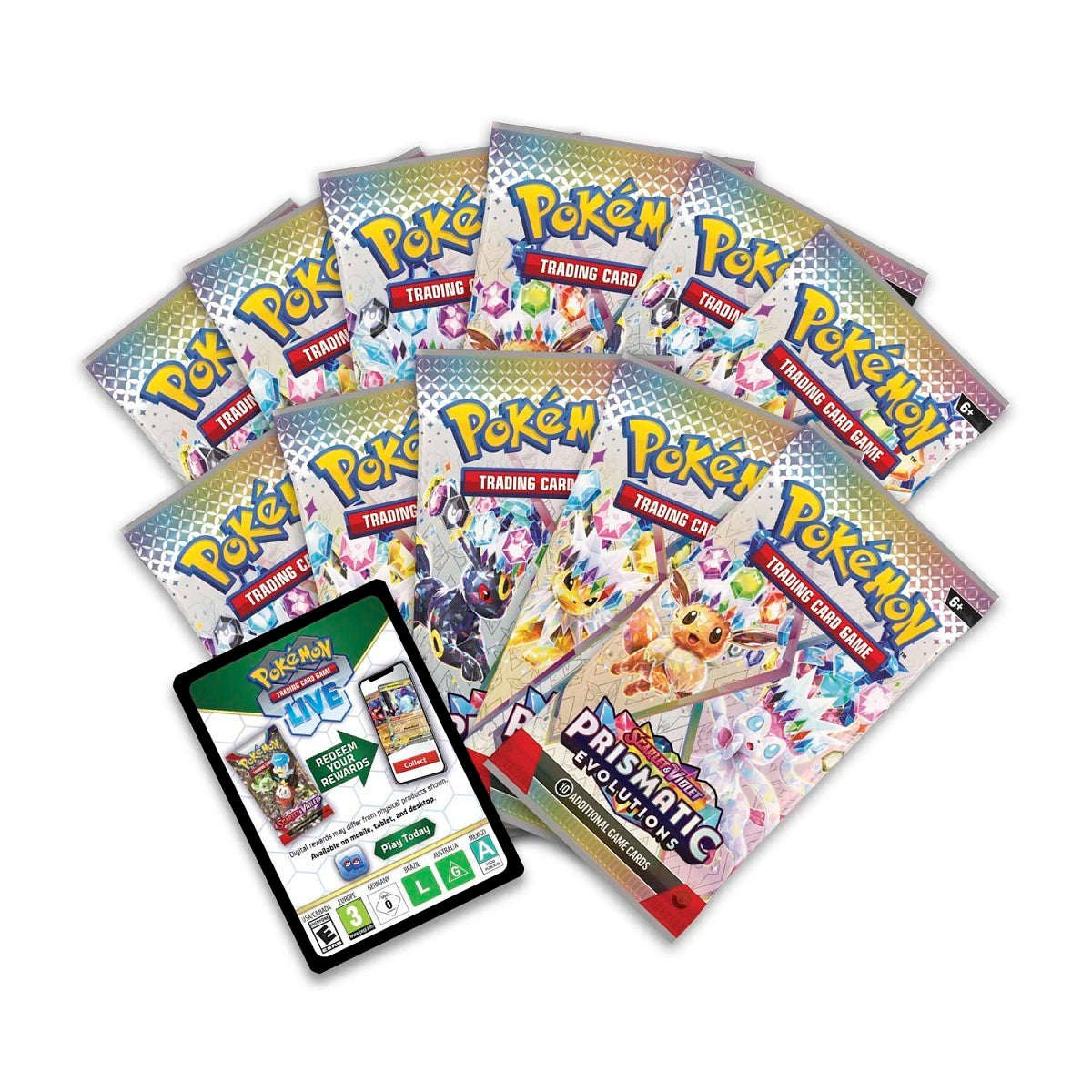 Pokémon Scarlet & Violet: Pokemon Center Prismatic Evolutions Elite Trainer Box
