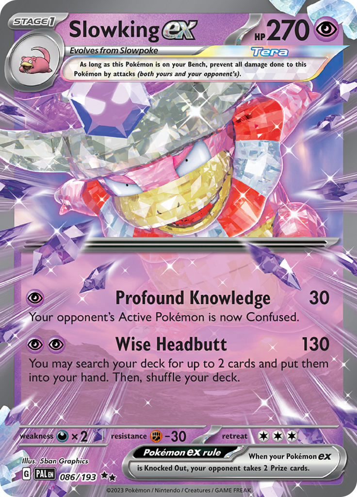 Slowking ex - #86/193 - Pokémon Scarlet & Violet - Paldea Evolved