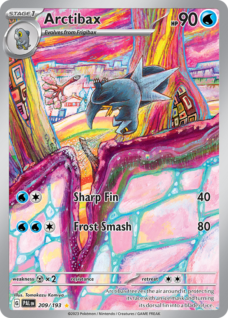 Arctibax - #209/193 - Pokémon Scarlet & Violet - Paldea Evolved