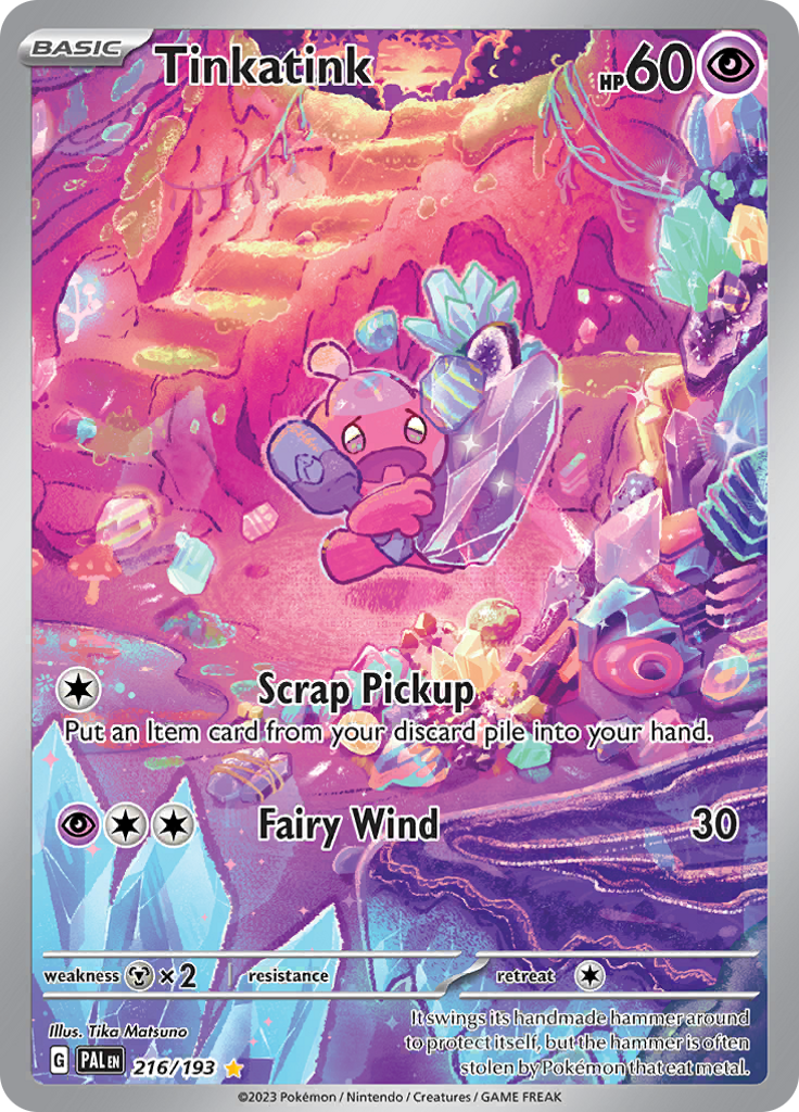 Tinkatin - #216/193 - Pokémon Scarlet & Violet - Paldea Evolved