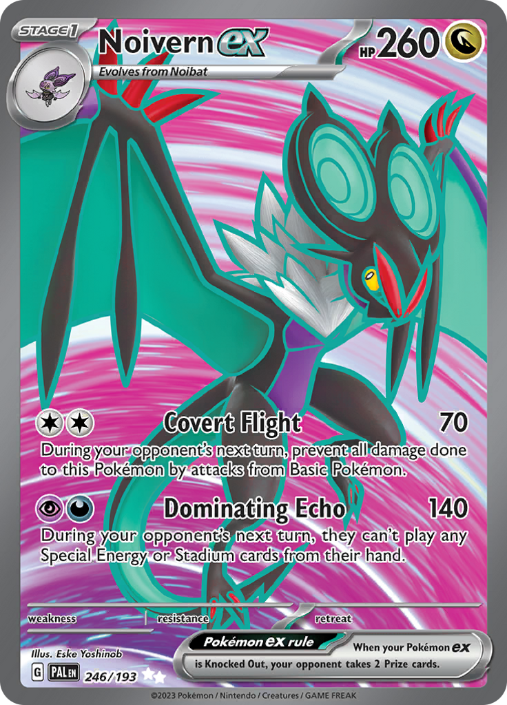 Noivern ex - #246/193 - Pokémon Scarlet & Violet - Paldea Evolved