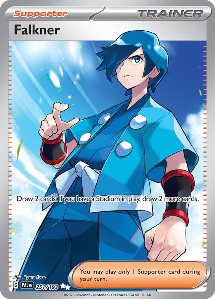 Falkner - #251/193 - Pokémon Scarlet & Violet - Paldea Evolved