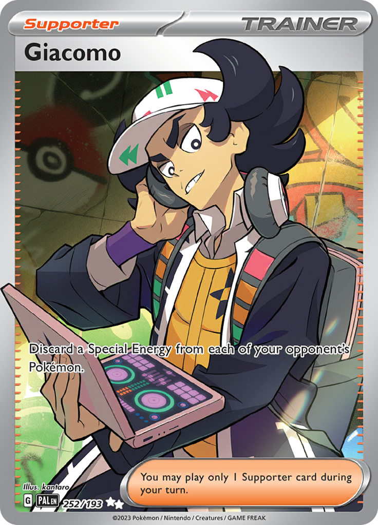 Giacomo - #252/193 - Pokémon Scarlet & Violet - Paldea Evolved