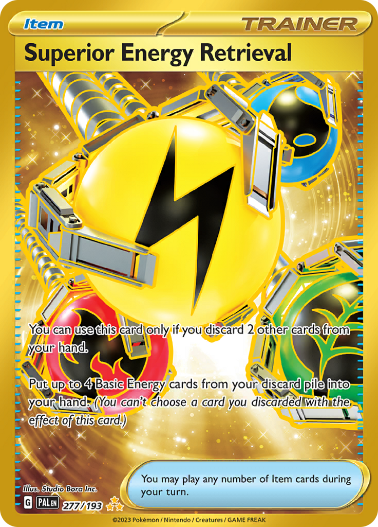 Superior Energy Retrieval - #277/193 - Pokémon Scarlet & Violet - Paldea Evolved