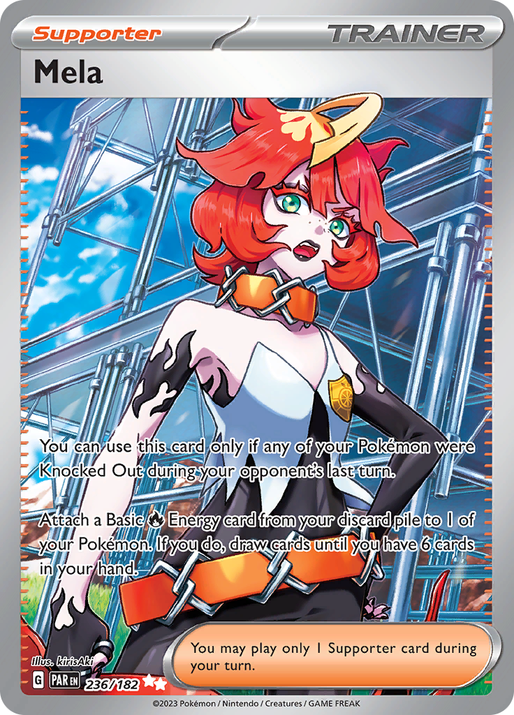 Mela - #236/182 - Pokémon Scarlet & Violet - Paradox Rift