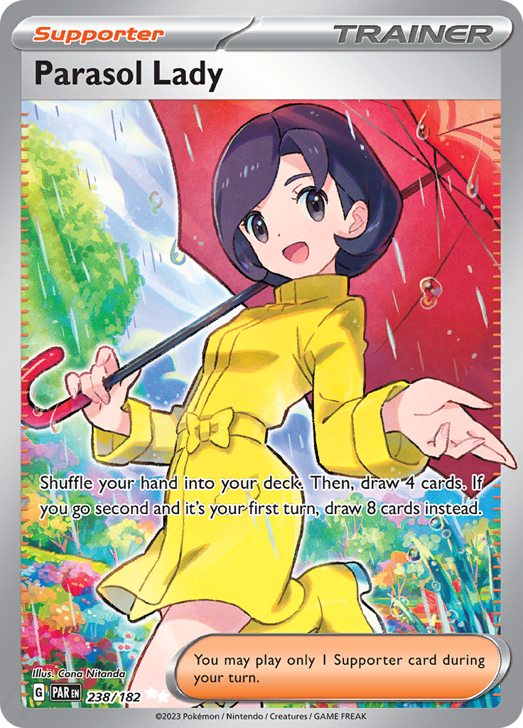 Parasol Lady - #238/182 - Pokémon Scarlet & Violet - Paradox Rift