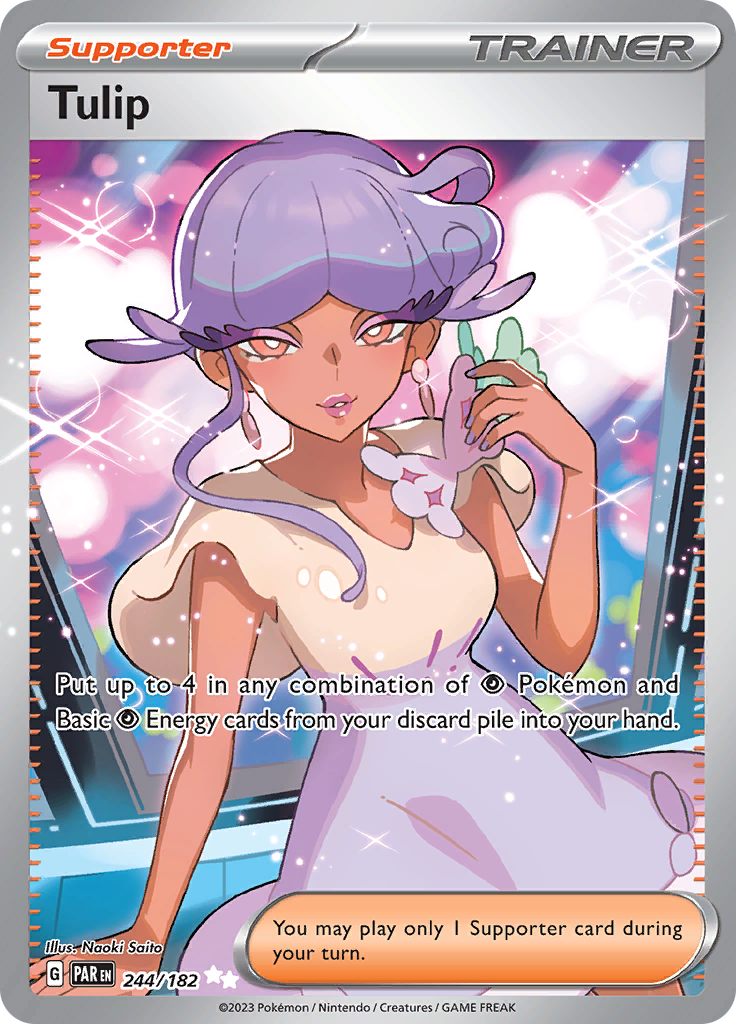 Tulip - #244/182 - Pokémon Scarlet & Violet - Paradox Rift