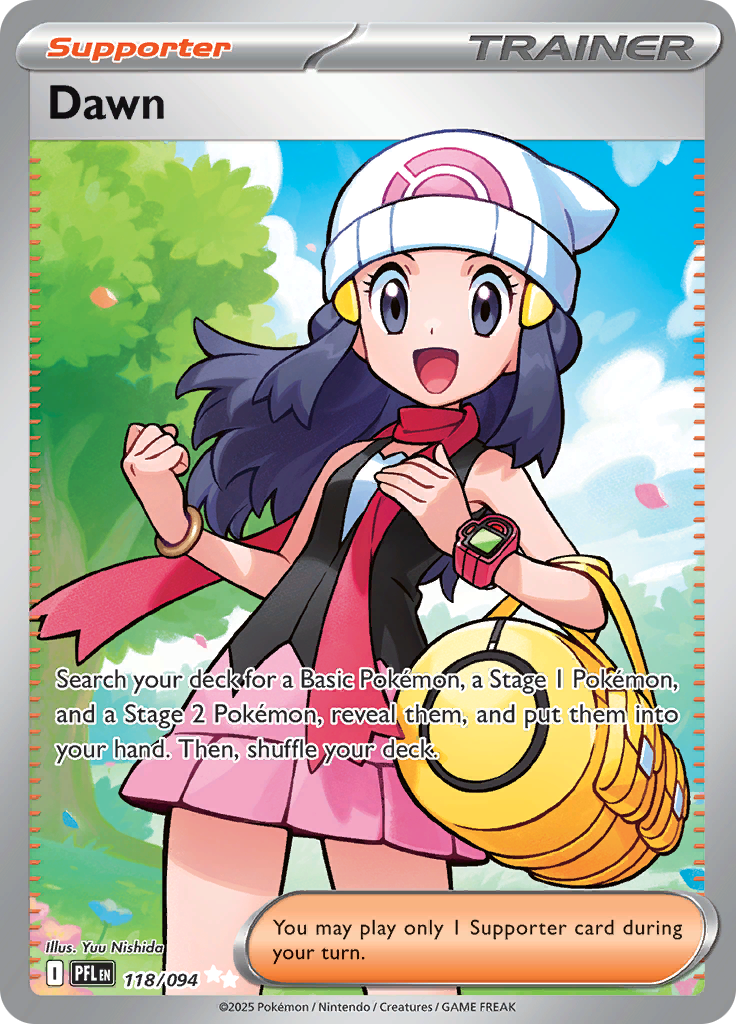 Dawn - #118/094 - Pokémon Mega Evolution - Phantasmal Flames