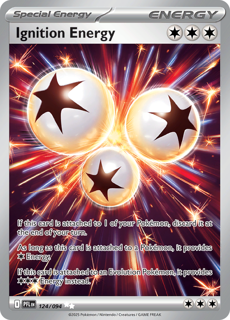 Ignition Energy - #124/094 - Pokémon Mega Evolution - Phantasmal Flames