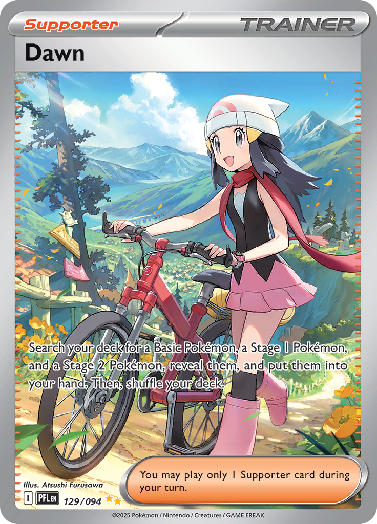 Dawn - #129/094 - Pokémon Mega Evolution - Phantasmal Flames