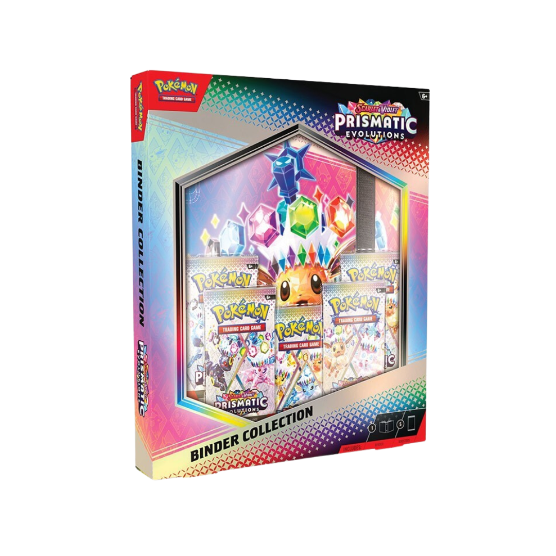 Pokémon Scarlet & Violet: Prismatic Evolutions Binder Collection Box