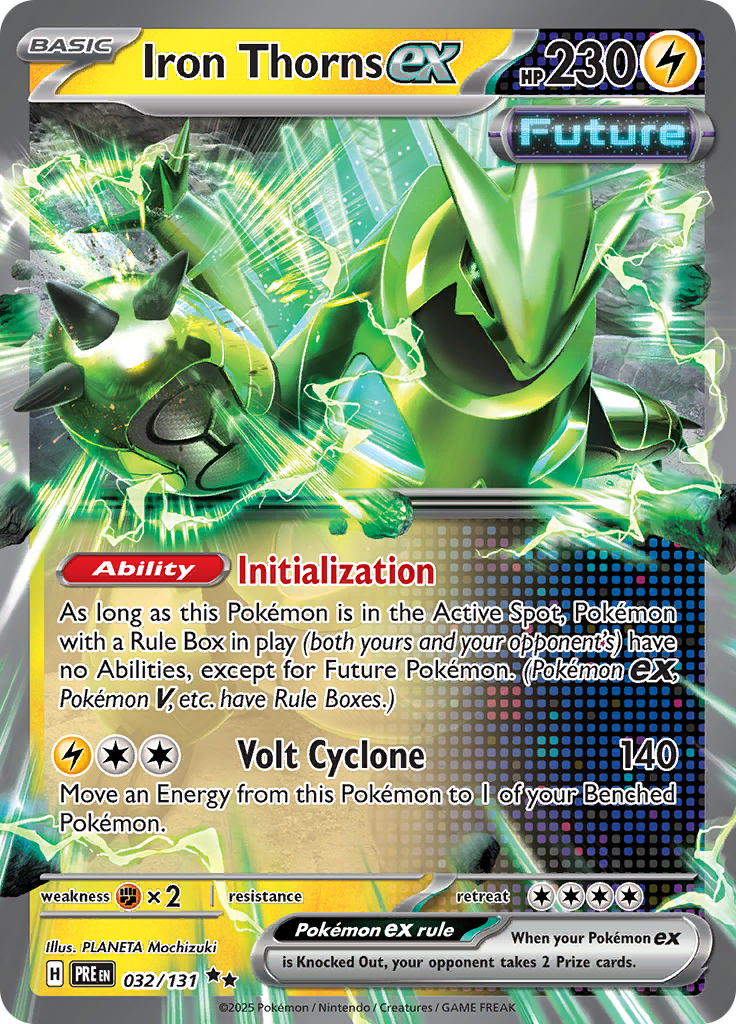 Iron Thorns ex - #32/131 - Pokémon Scarlet & Violet - Prismatic Evolution