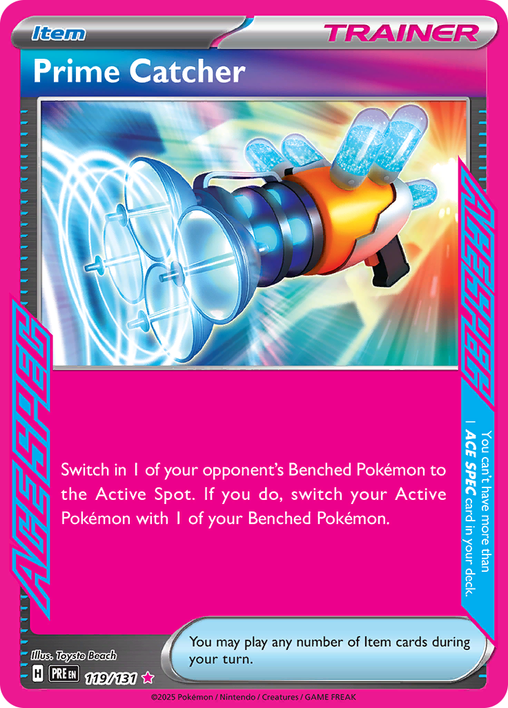 Prime Catcher - #119/131 - Pokémon Scarlet & Violet - Prismatic Evolution