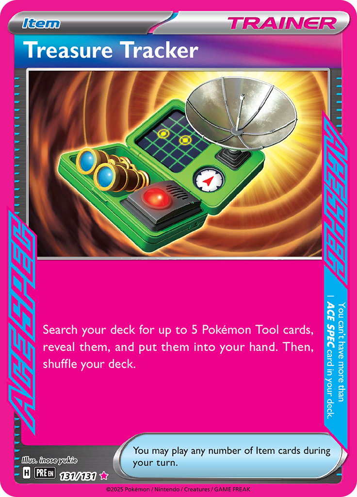 Treasure Tracker - #131/131 - Pokémon Scarlet & Violet - Prismatic Evolution