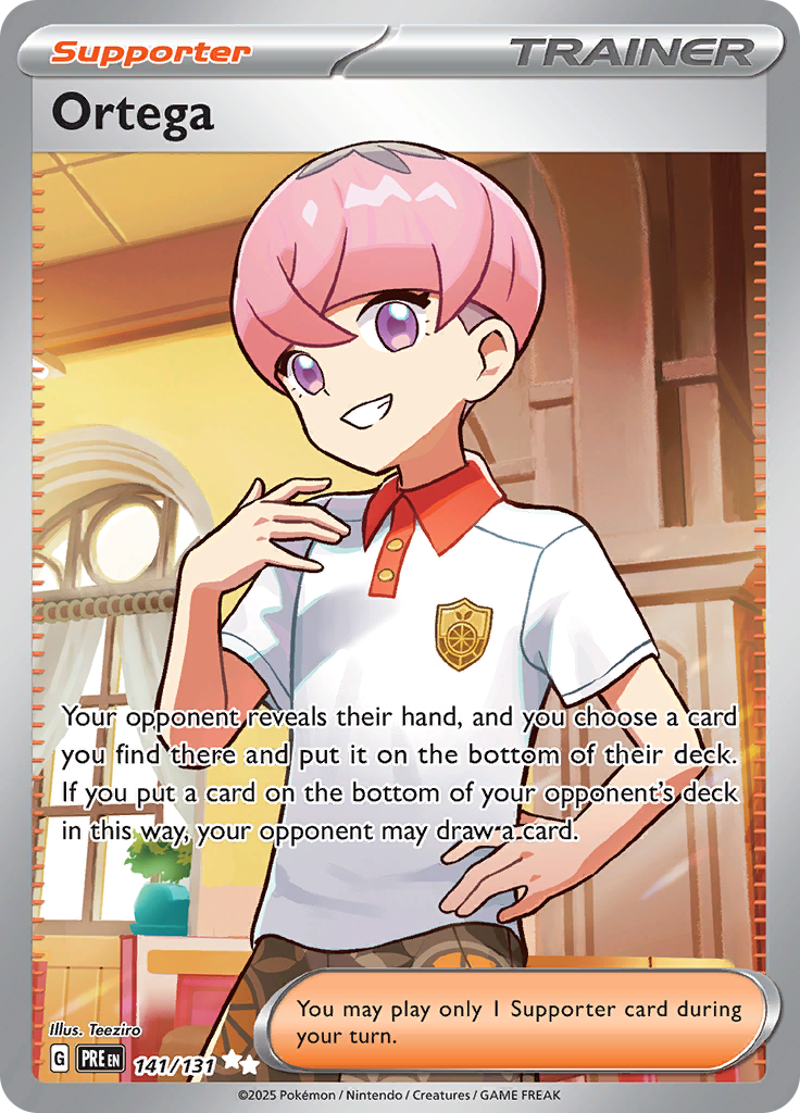 Ortega - #141/131 - Pokémon Scarlet & Violet - Prismatic Evolution