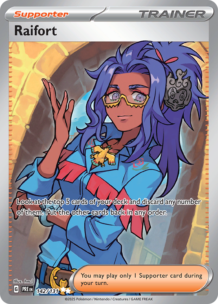 Raifort - #142/131 - Pokémon Scarlet & Violet - Prismatic Evolution