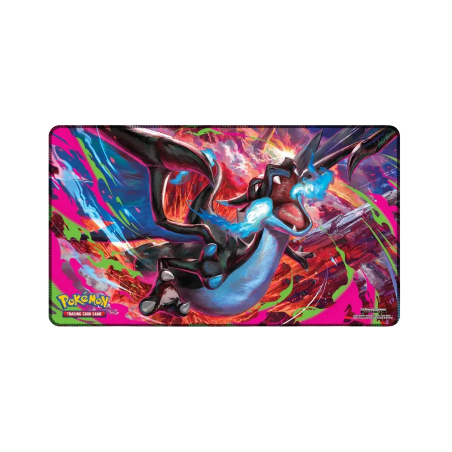 Pokémon Charizard Playmat – färgstark spelmat för Pokémon TCG