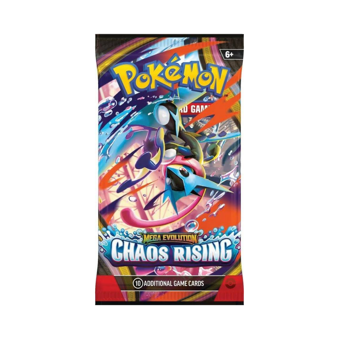 Pokémon Chaos Rising Booster Pack förseglat Pokémon TCG-pack