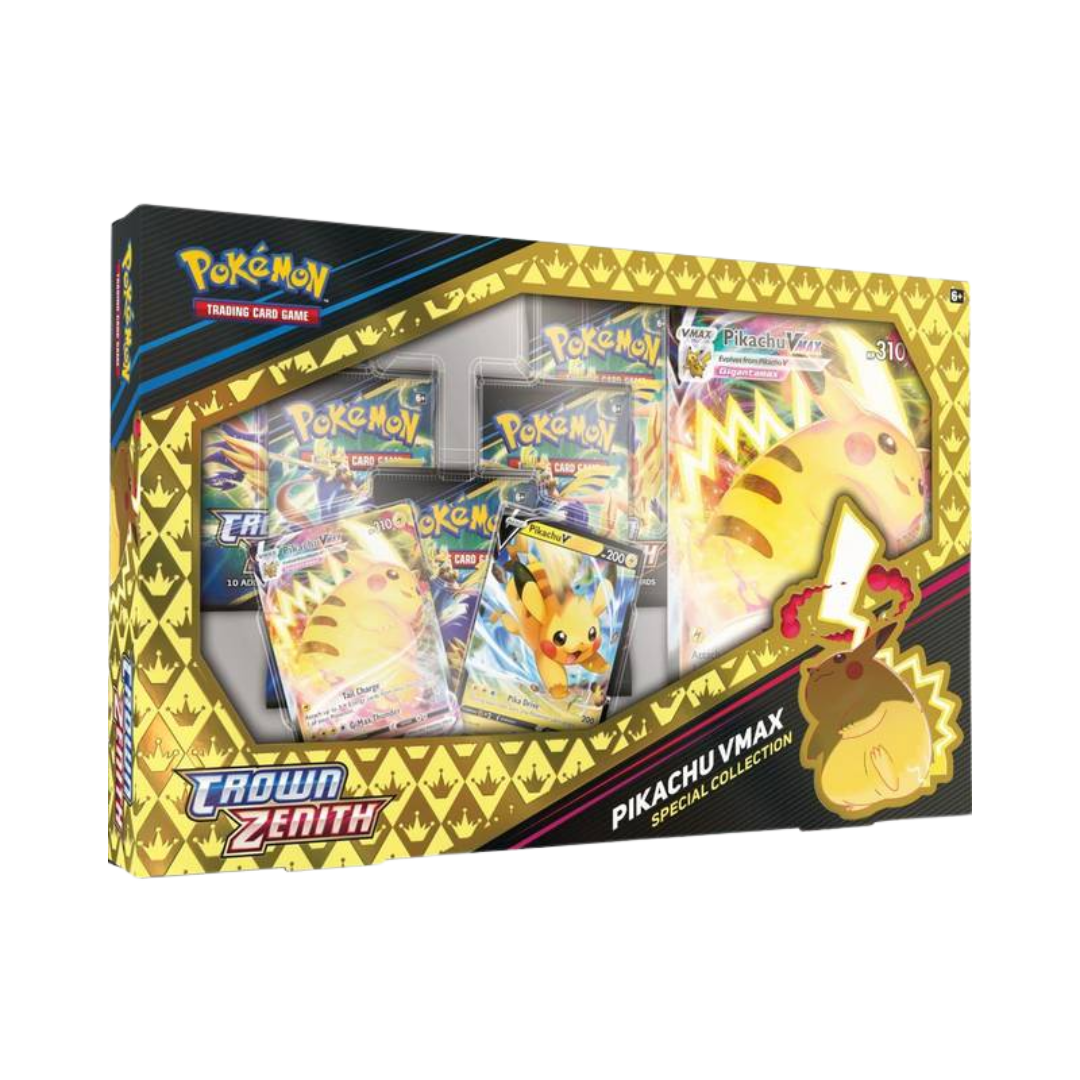 Pokémon Sword & Shield: Crown Zenith Pikachu Vmax Collection Box